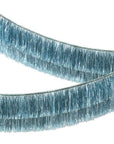 Tinsel Fringe Garland - Blue