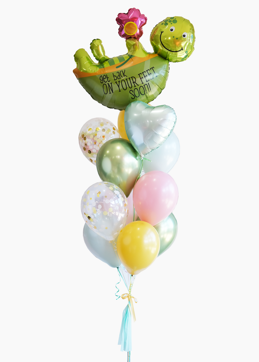 Get Well Turtle Balloongram
