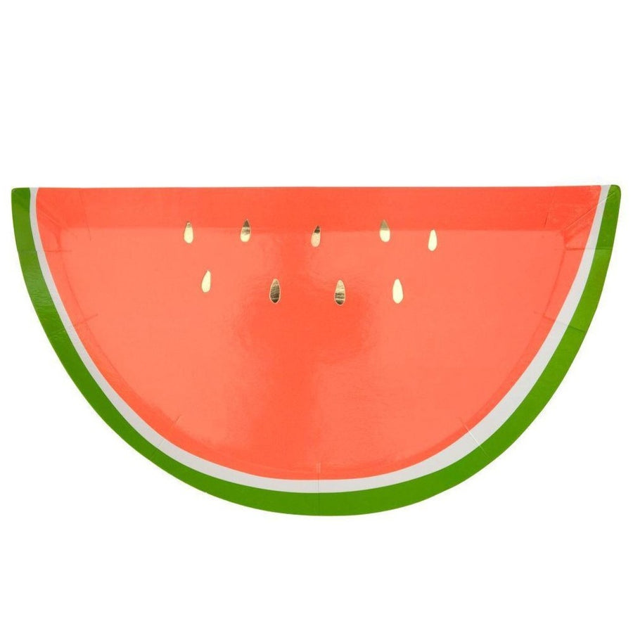 watermelon plates