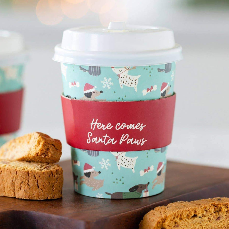 Winter Puppies To-Go Cups