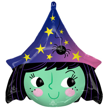 Magic Witch Halloween Balloon